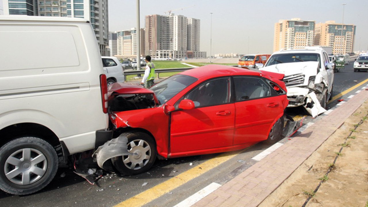 حادث تجاوز خاطئ