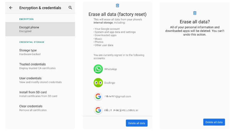 % كيفية حذف الصور نهائيًا من الجوال قبل بيعه بعد الفورمات