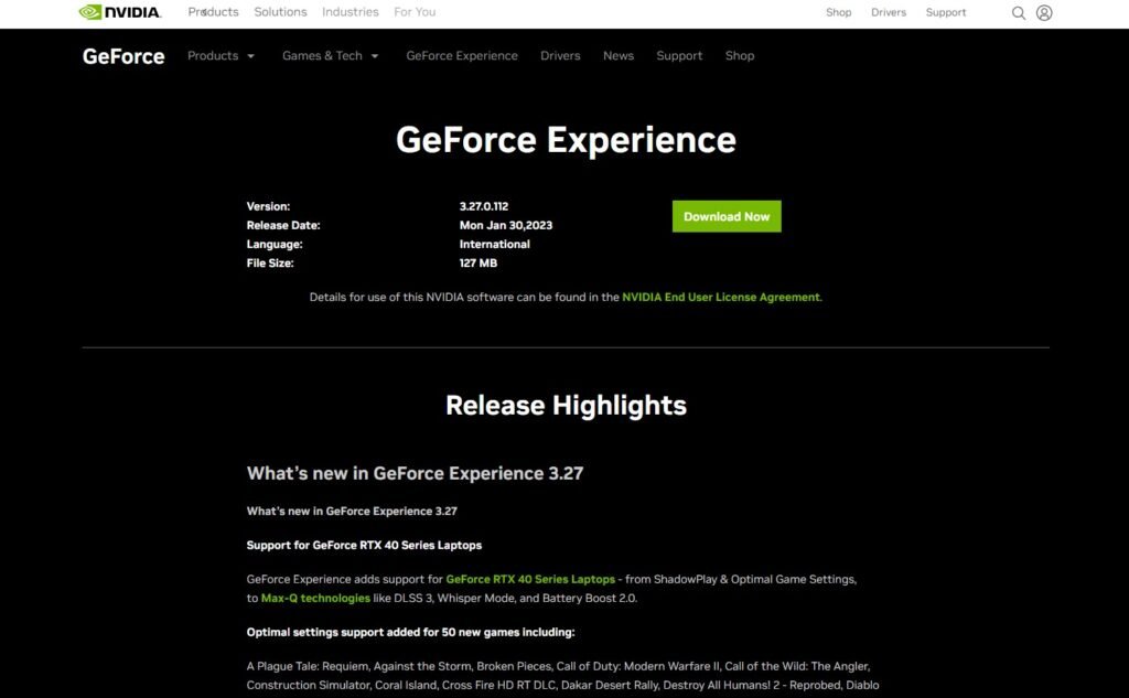 % كيفية الحصول على الهدايا المجانية مع كرت الشاشة الجديد من GeForce Experience