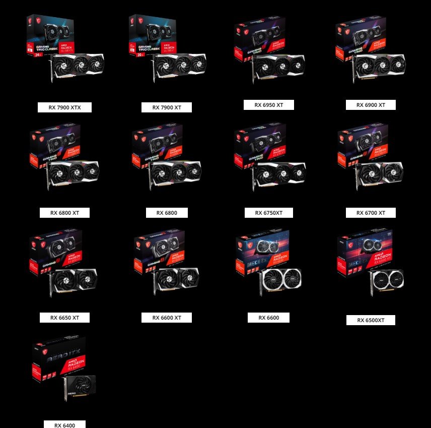 احصل على لعبة The Last of Us Part 1 مجاناً مع شراء كروت MSI Radeon™ % احصل على لعبة The Last of Us Part 1 مجاناً مع شراء كروت MSI Radeon™