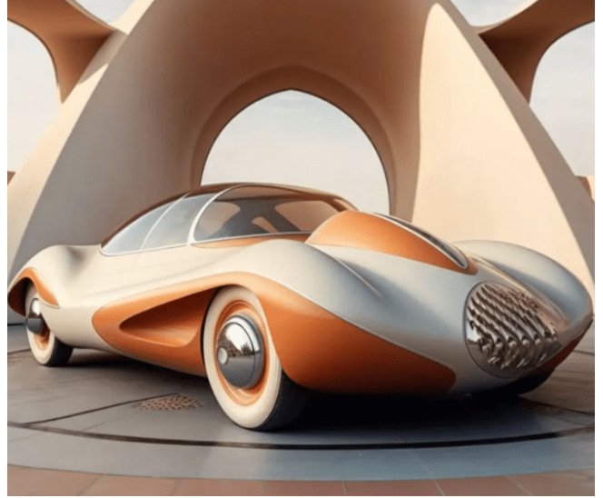% تصميم سيارات فاخرة مستوحاة من الهندسة المعمارية باستخدام Midjourney