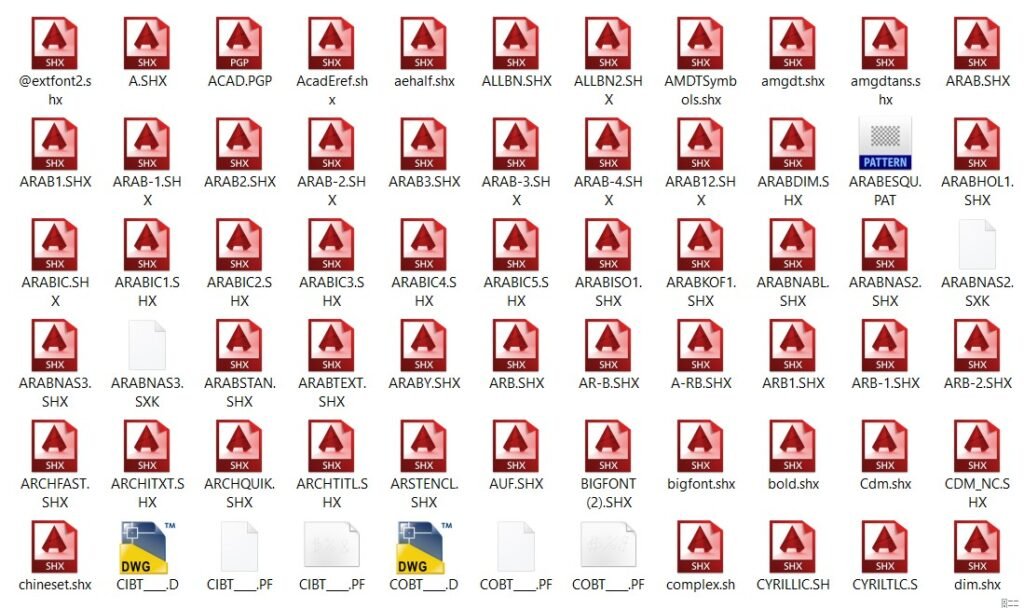 % أفضل الخطوط العربية للاستخدام في AutoCAD وكيفية إضافتها بسهولة