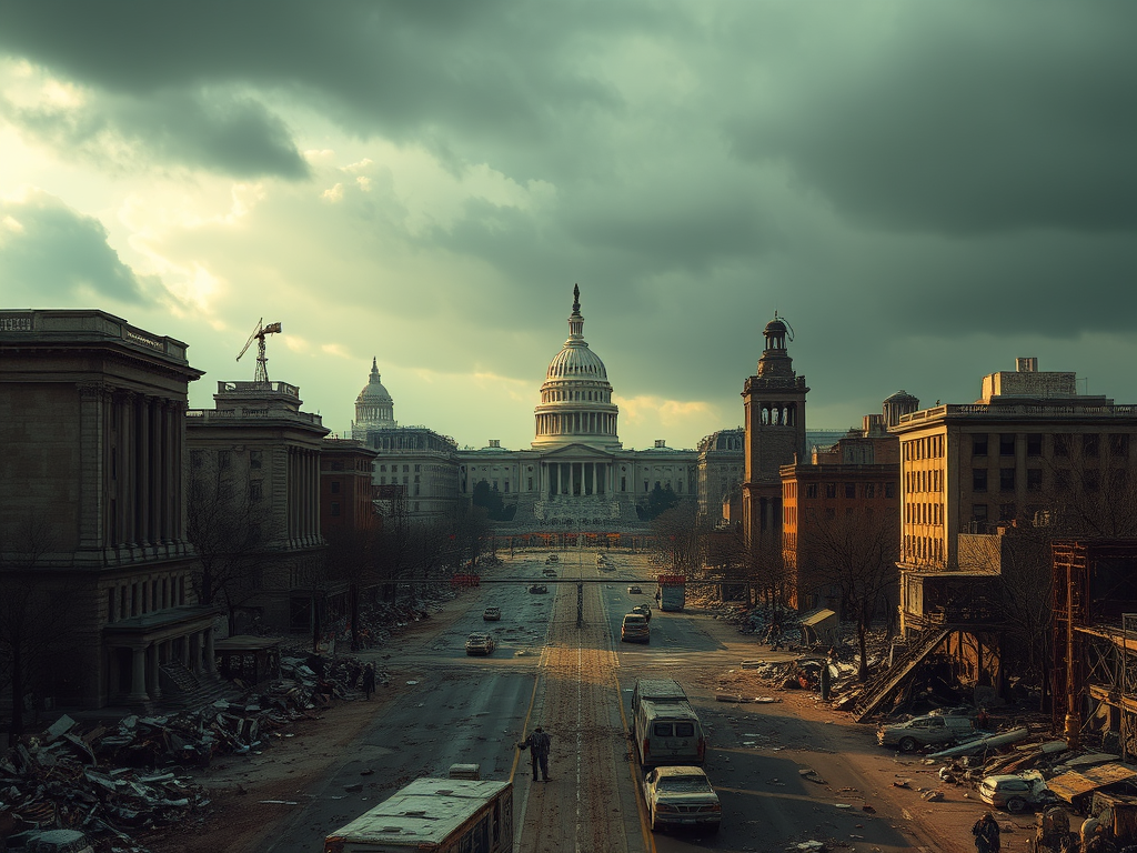 إعادة تصور واشنطن العاصمة كعالم مدمر في لعبة Fallout 3