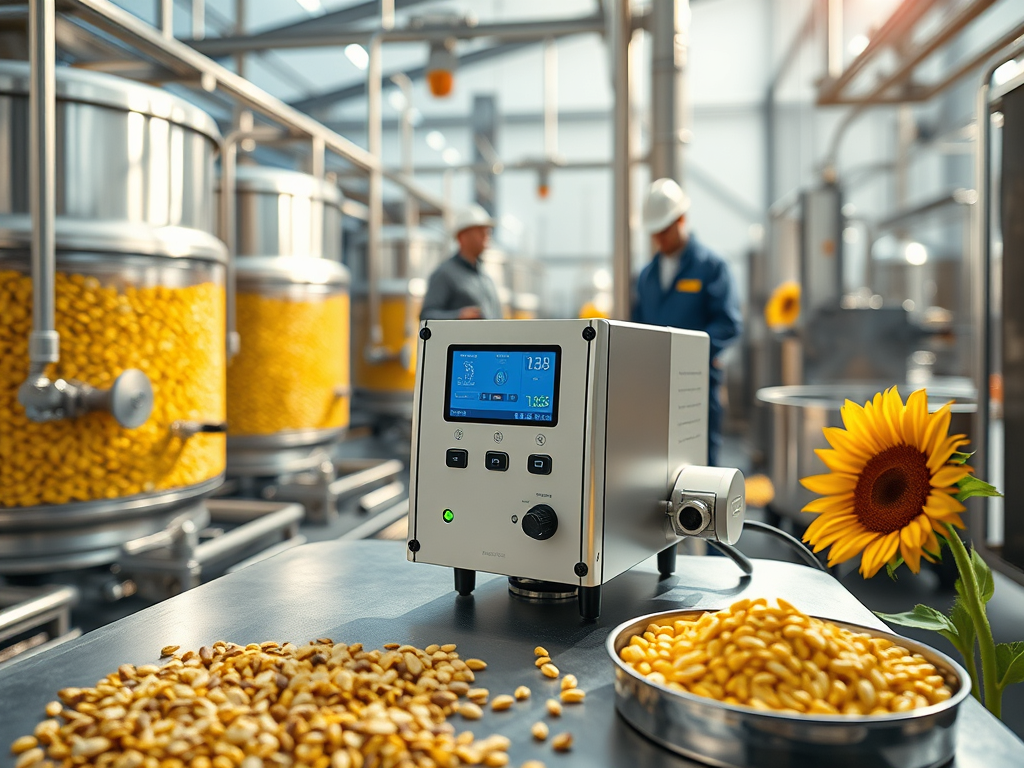 تحسين إنتاج زيت البذور باستخدام جهاز MQC+ لتحليل العمليات الصناعية image