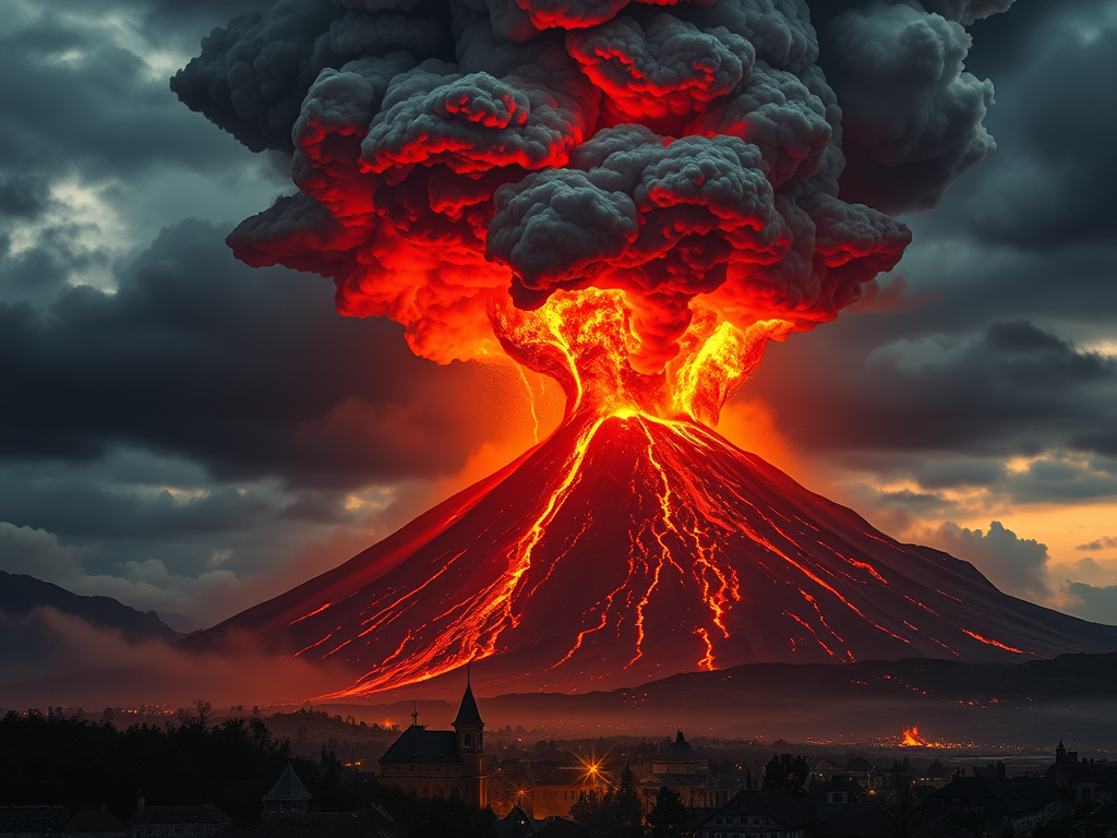 دور ثورات البراكين في انتشار جائحة الموت الأسود في أوروبا