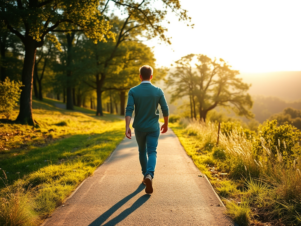 فوائد المشي الطويل: تحسين الصحة الجسدية والنفسية image