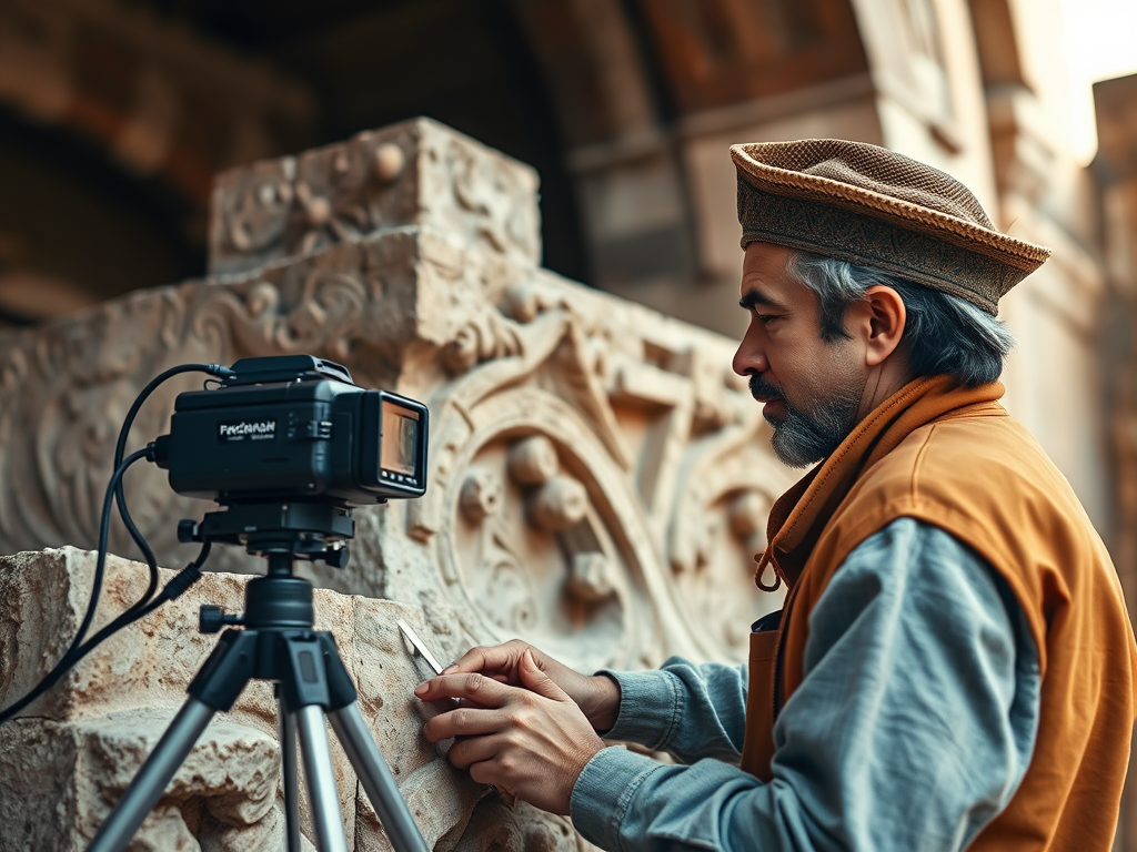 التحول الرقمي في ترميم الحجر: دقة وأصالة image