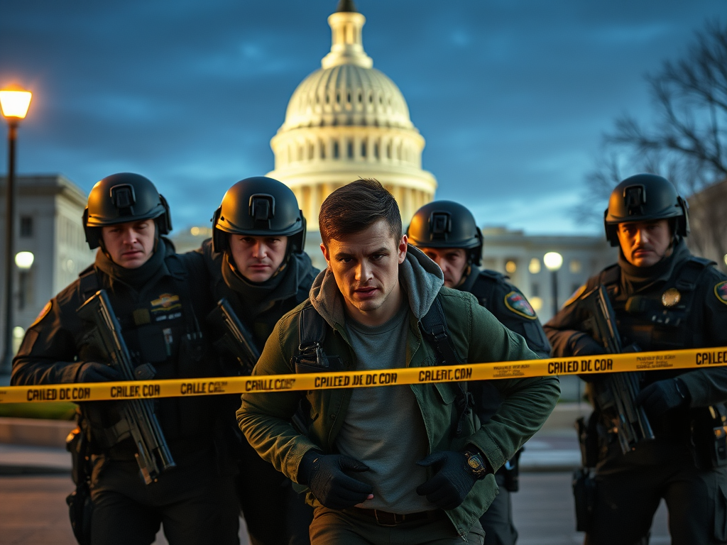 اعتقال براين كول بتهمة زرع قنابل أنبوبية قرب الكابيتول الأمريكي