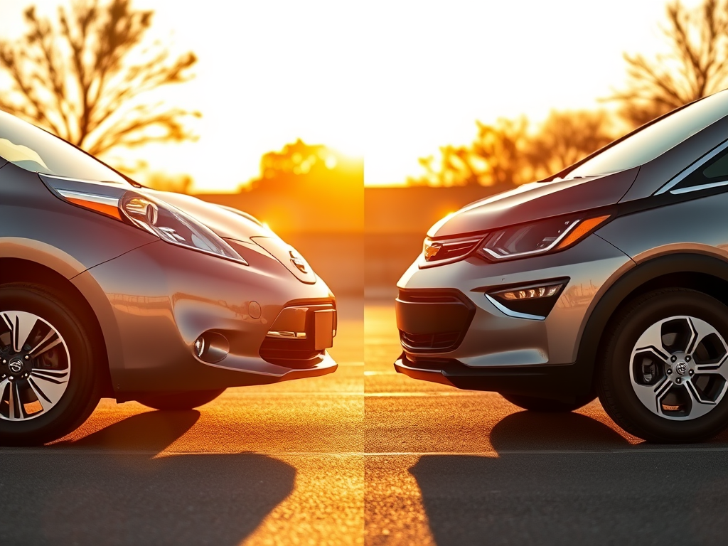 مقارنة شاملة بين شيفروليه بولت ونيسان ليف