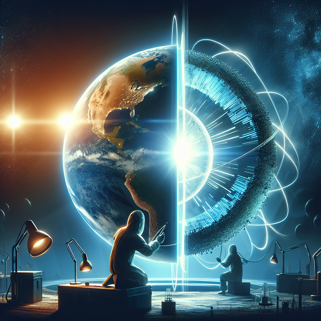 العلماء يحوّلون كوكب الأرض إلى كاشف عملاق للقوى الخفية التي تشكل كوننا

