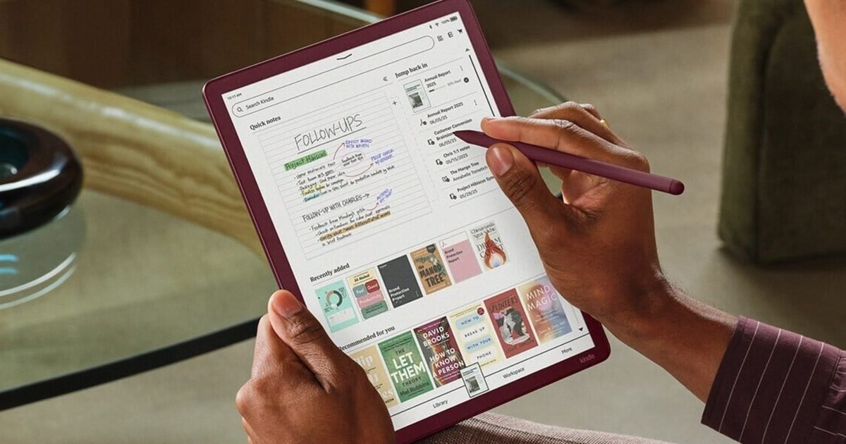 الإصدار القادم من أجهزة Kindle Scribe من أمازون سيكون متاحًا للبيع في 10 ديسمبر دون الحاجة لطلبات مسبقة