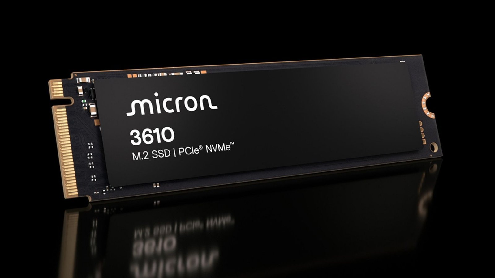 Micron تطلق 3610 SSD بتقنية PCIe 5.0 QLC لأول مرة بسعة 4TB وأداء 11,000 MB/s
