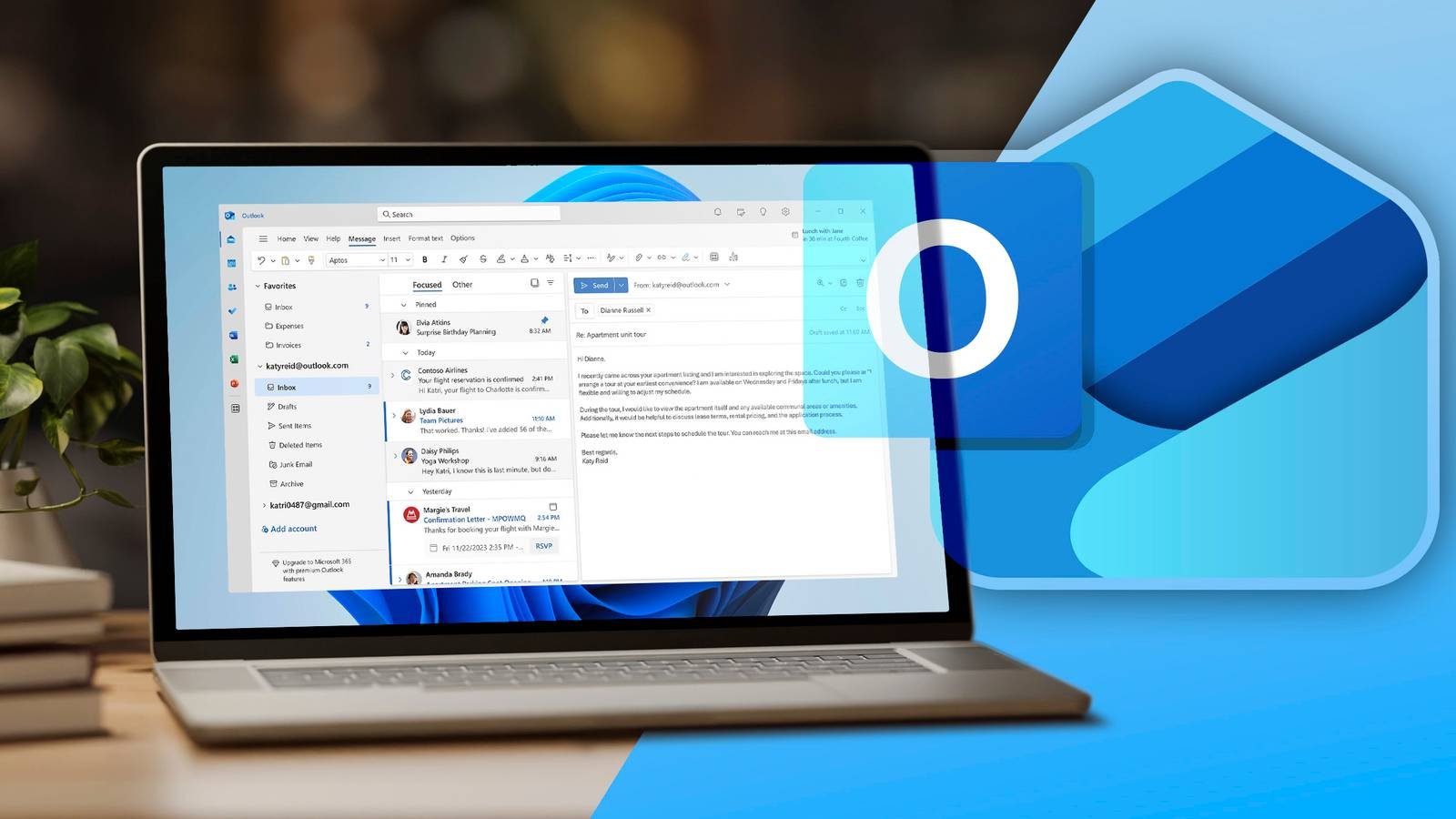 5 إعدادات في Outlook لتحسين كفاءة إدارة البريد وتقنية المرفقات
