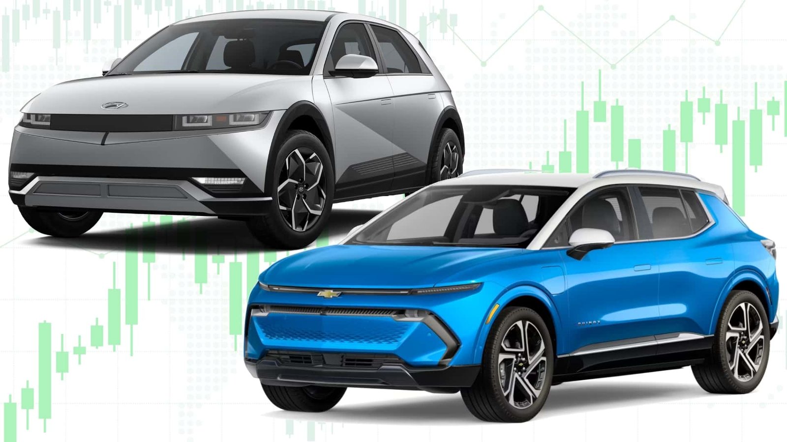 مقارنة شاملة بين شيفروليه إكوينوكس EV وهيونداي أيونيك 5: المزايا والأسعار مقارنة بين Chevrolet Equinox EV و Hyundai Ioniq 5: المدى، السعر، والشحن