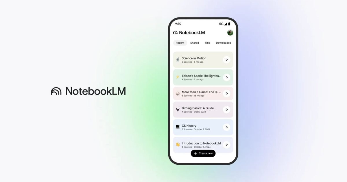 NotebookLM يحول بياناتك العشوائية إلى جداول منظمة لجداول بيانات Google Sheets
