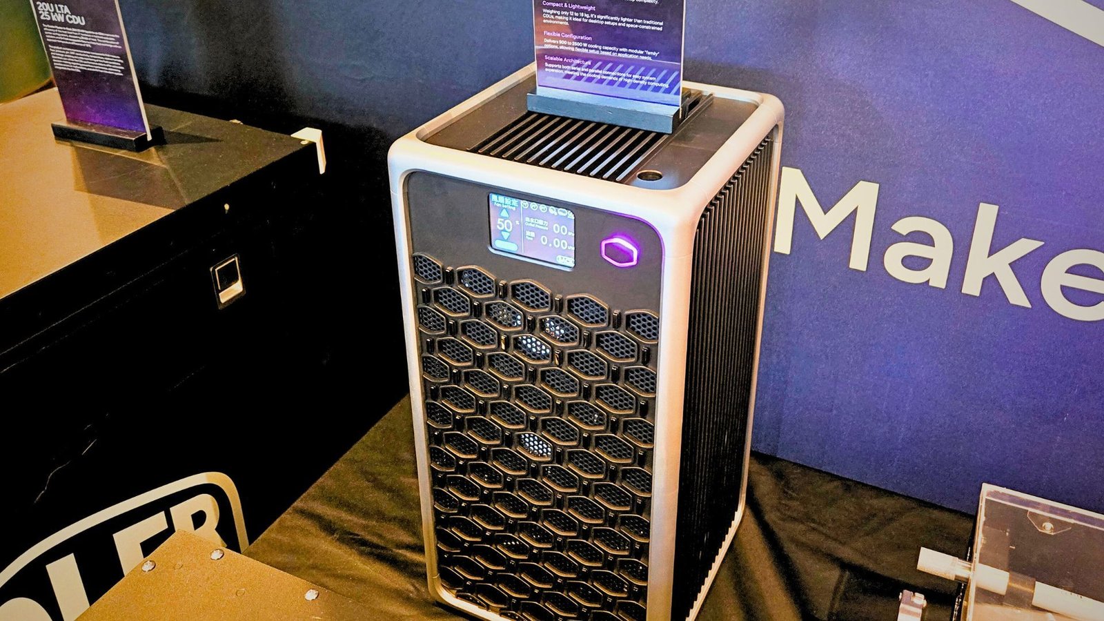Cooler Master تكشف عن وحدة التبريد Aquagate MAX Retro Mini بقدرة 2,500 واط

