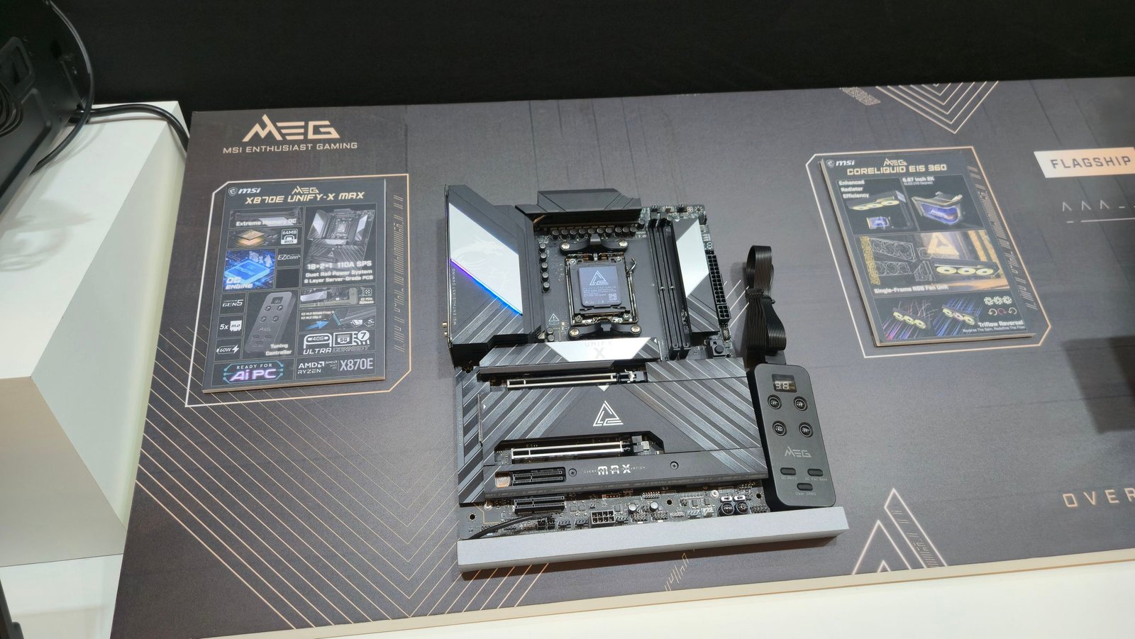 MSI تطلق لوحة MEG X870E Unify
