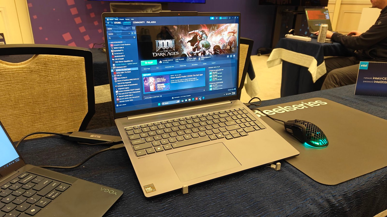 اختبارات Intel Panther Lake المسبقة تحقق 80+ fps في Cyberpunk و100 fps في F1 مع أداء Arc B390 وXeSS في 1080p
