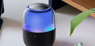 مراجعة مكبر الصوت Philips S2108 بتقنية Bluetooth: تصميم مدمج وجودة صوت مميزة مراجعة تقنية لمكبر الصوت المحمول Philips S2108 بتقنية Bluetooth