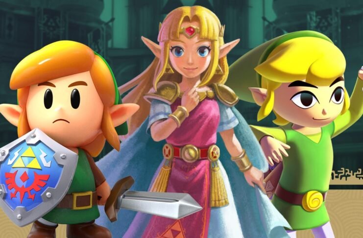 Our Legends of Zelda: الاحتفاء بمرور 40 عامًا على Hyrule مع ذكريات Zelda على منصات الألعاب

