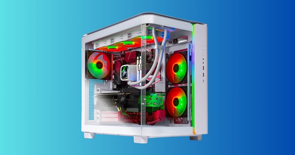 تخفيض 150 دولار على حاسوب مكتبي بمعالج Ryzen 9700X وبطاقة RTX 5060 Ti تخفيض 150 دولارًا على جهاز مكتبي متوازن Ryzen 9700X مع RTX 5060 Ti حالياً