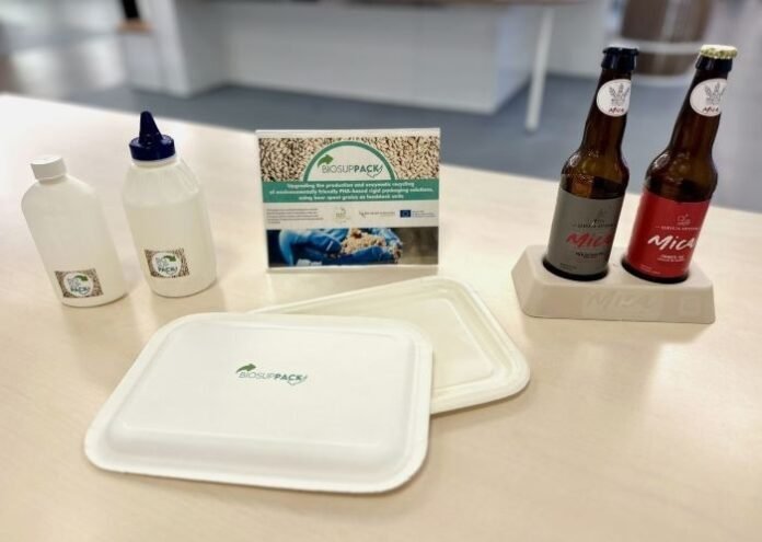 تحويل نفايات مصانع الجعة إلى تغليف Biobased دائري: BioSupPack والتزام PPWR في الأنظمة الميكانيكية
