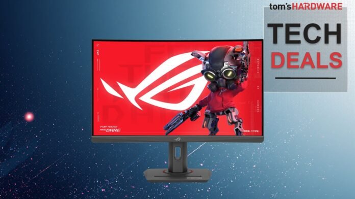 Amazon تُخفض سعر شاشة Asus ROG 1440p VA بمعدل 45% على تردّد 280Hz مقابل 210 دولارًا
