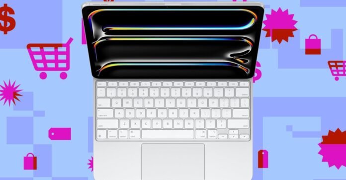 تخفيضات تصل إلى 85 دولارًا على Magic Keyboard لحالات iPad Pro الحديثة
