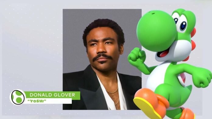Donald Glover يتولى دور Yoshi في فيلم Super Mario Galaxy على منصات الألعاب
