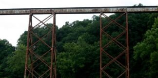 جسر Tulip Trestle في Richland Township بولاية Indiana يشهد اهتمامًا عالميًا
