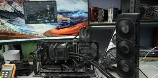 مودر يركب 360mm AIO على RTX 3080 ويخفض حرارة VRAM نصفياً مع تحسن الأداء 9% مودر يركب 360mm AIO على RTX 3080 ويخفض حرارة VRAM نصفياً مع تحسن الأداء 9%
