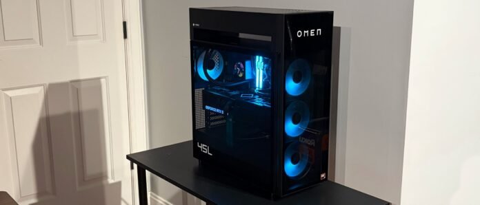 مراجعة HP Omen Max 45L: أداء حاسوبي متقدم لألعاب الحاسوب مكتبي مع تكلفة مرتفعة
